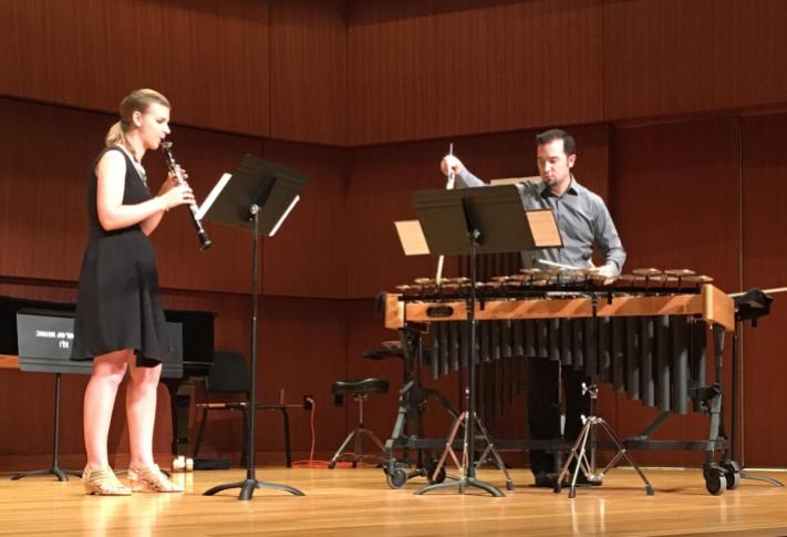 Sources Duo at ClarinetFest 2016
